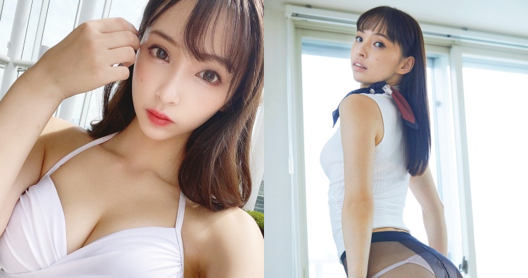 用「蜜汁翹臀」席捲寫真界！22 歲「鶴卷星奈」新寫真曝光！邪惡視角電暈網友