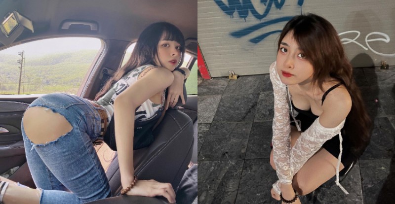 「巨乳健身教練」褲子破洞都不知道　半邊美臀都掉出來了