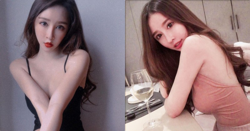 大車頭燈正妹「用餐畫面好養眼」，「顯眼的胸型」有夠惹火！