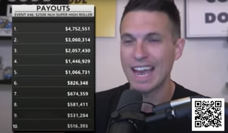 【EV扑克】ICM压力的极致运用:25w刀超豪赛泡沫期如何偷鸡赶走三条【Polk解析】