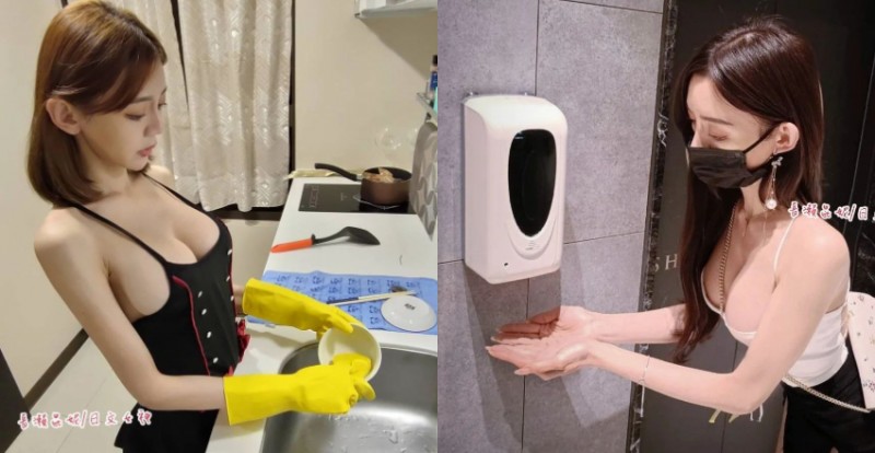 有這樣的老婆你幾點回家？最辣日文老師「長瀨昆妮」爆乳洗碗