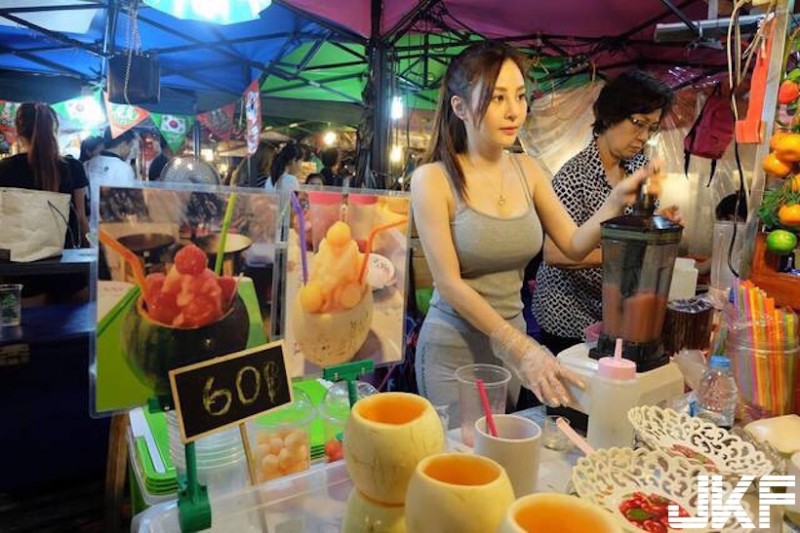 網友逛夜市偷拍「豪乳果汁妹」被各大論壇瘋傳！沒想到當地網友全都暴動了…