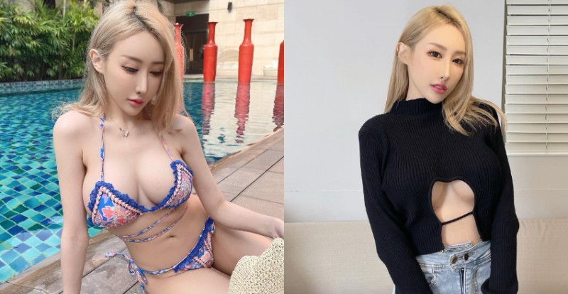 性感不分季節！巨乳小隻馬「潔兒Yui」不分四季都是爆乳比基尼