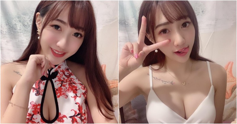 大眼美少女「璇璇兒syuan」直播旗袍好犯規 中路空隙太多讓人想闖～