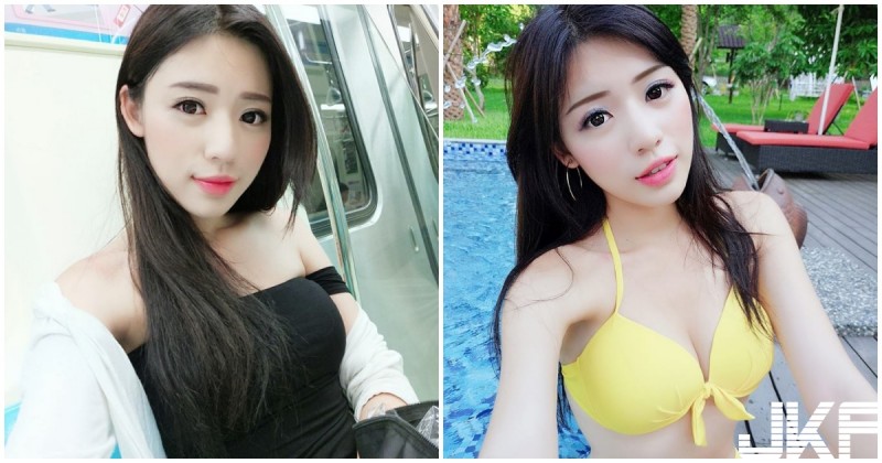 捷運正妹原來是她！　「雪白美乳」好兇悍，「飽滿乳量」實在是極品！